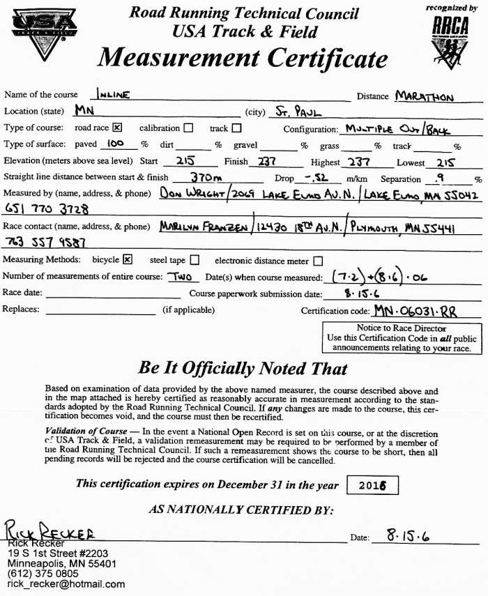 Measurement Certificate.  If this is blank, the certificate is not yet available
