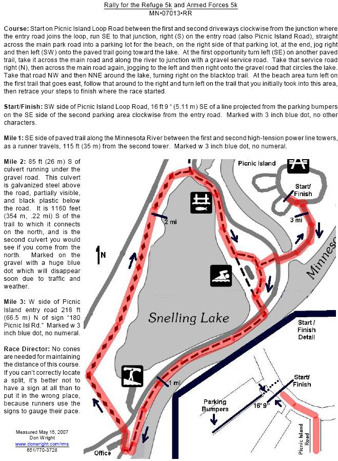 Course Map and Description