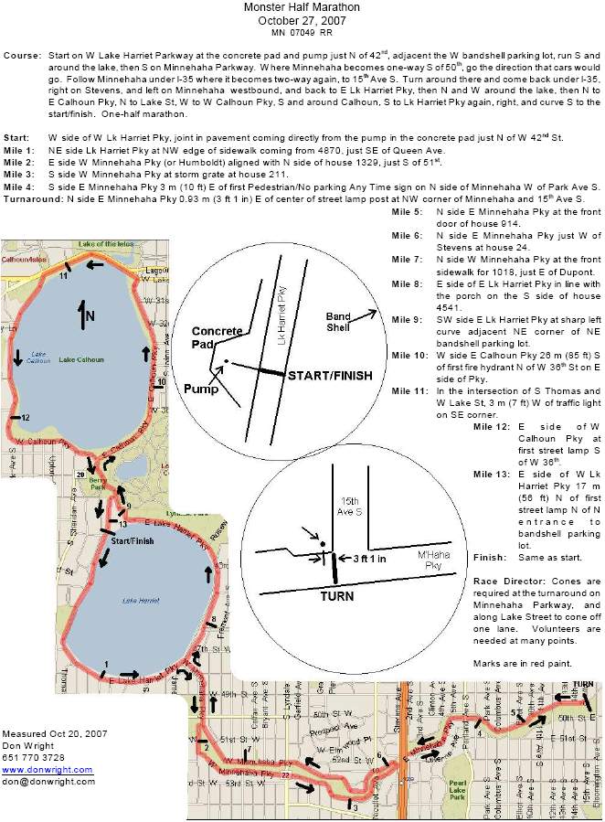 Course Map and Description